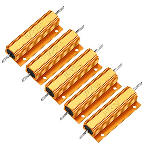 Résistance 100W 5 Ohm HLin pour vos projets d'atelier et de domotique