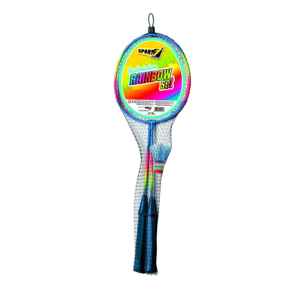 Sport One Mini Rainbow Badmintonschläger - Leichter Schläger 100g Für Jugendliche