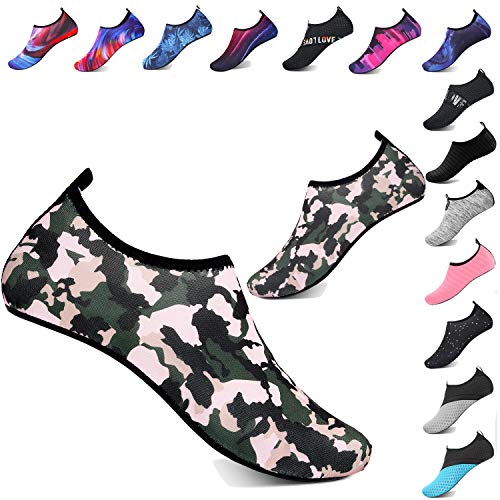 TcIFE Zapatos de Agua Hombre Mujer Zapatillas Ligeros de Secado Rápido para Swim Beach Surf Yoga