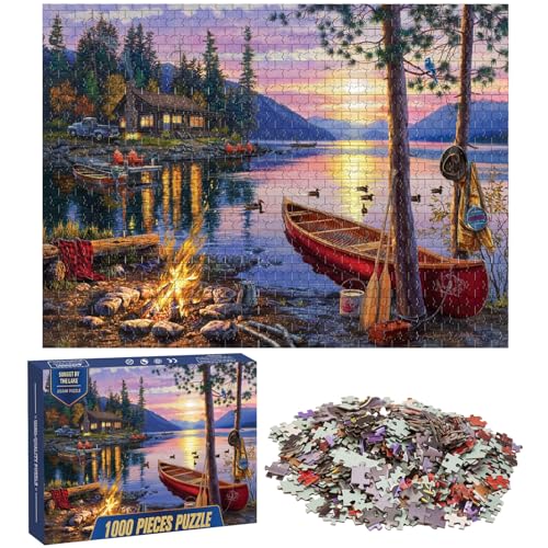 Ledeak Puzzle de 1000 Piezas para Adultos, Puzzle...