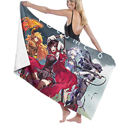 Preisvergleich Produktbild AGHRFH RWBY-Volume Strandtuch Badetücher Badetücher Zubehör Pool Handtuch