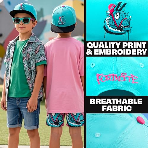 Image of Spongebob | Minecraft | Fortnite | Super Mario | Kids Baseball Cap & Sunglasses with UV Protection, Gifts for Boys