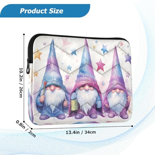 Funda para Laptop Cute Gnomes 13-14 pulgadas impermeable miniatura 3