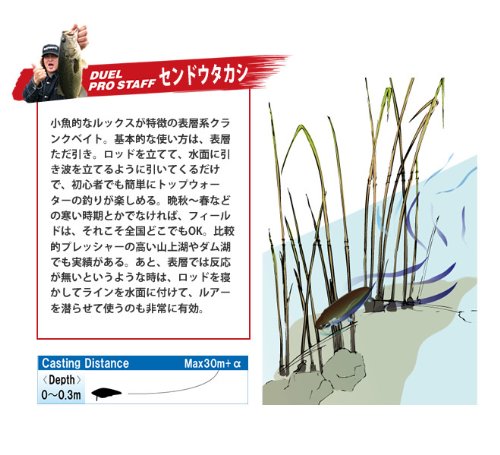 デュエル サーフェスクランク 65F 10個セット LURE｜ITEM｜HARDCORE