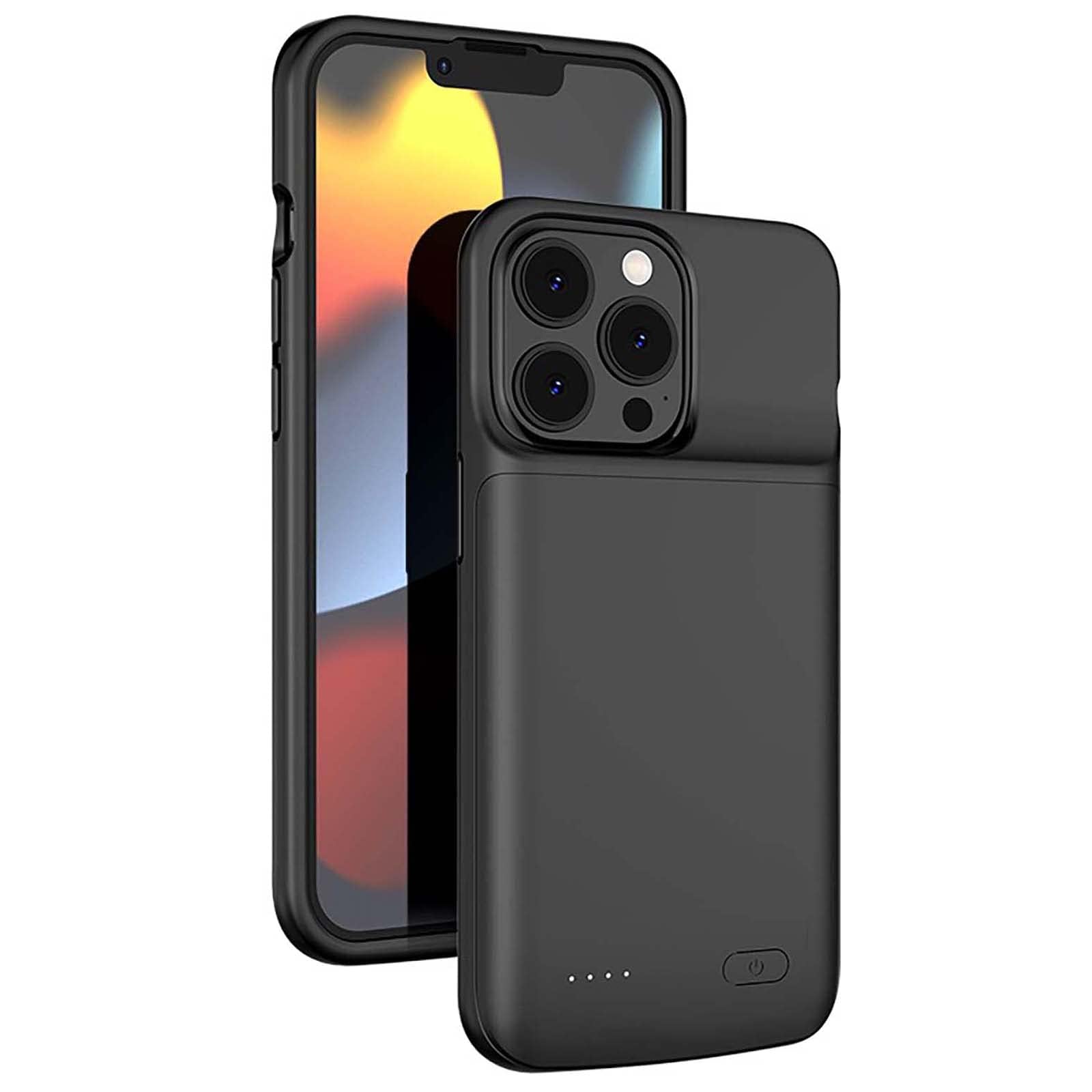 ELLENNE COVER BATTERIA per IPHONE 13 MINI 5.4" DA 6800mAh | RICARICABILE | COVER CON BATTERIA INTEGRATA COMPATIBILE PER IPHONE 13 MINI 5.4" DA 6800mAh BATTERY CASE CUSTODIA RICARICABILE SLIM SOTTILE