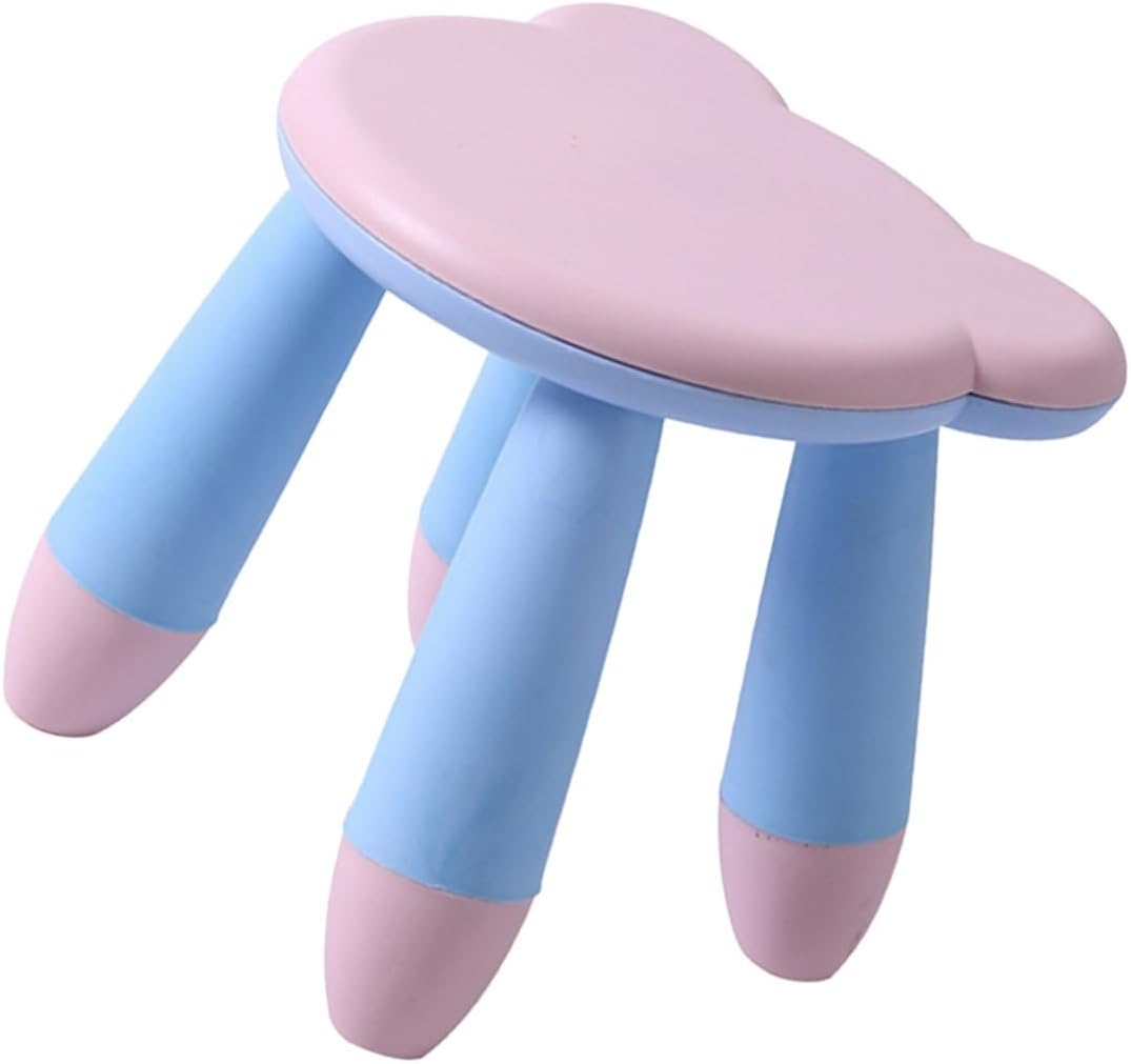 SOLUSTRE Boy Girl Non- Stool Cute Cartoon Design for Boys and Girls Lightweight and Stool for Potty Training and Home Use for Bathroom and Bedroom