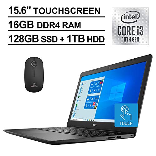 2020 Dell 15 3000 15.6 Inch Touchscreen Laptop, Intel Core i3-1005G1 (Beats i5-7200U)