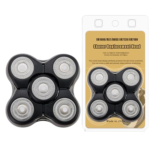 Shaver Replacment Heads Compatible with Remington Balder RX7/XR1600/BOSS XR7120 and XR7100 Head Shaver (1 Pack)