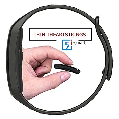 WEARFIT fitness tracker being splashed with water, illustrating IP67 water resistance