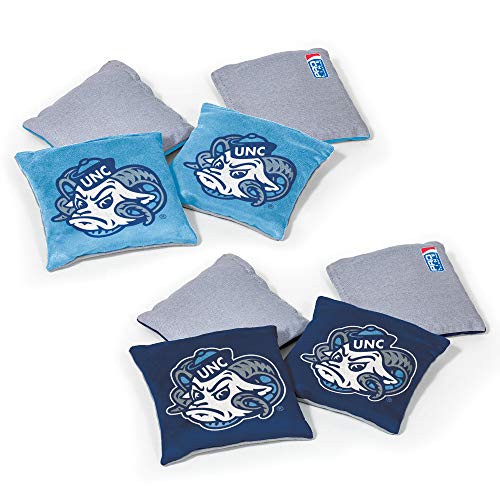 Image of NCAA College Dual Sided Bean Bags by Wild Sports, 8 Count, Premium Toss Bags for Cornhole Set - Great for Tailgates, Outdoors, Backyard