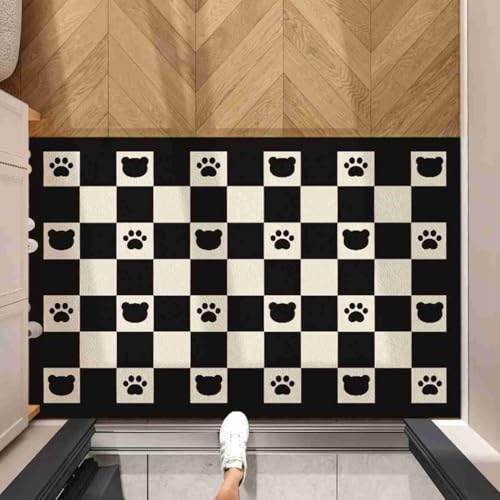 ���փ}�b�g ���O ������� �G���g�����X �E�F���J�� �h�A�}�b�g �L �� �F 4mm ���� �x�����_ �k�� �D���Ƃ� �h�� 80*140cm ���������\ �X�^�C��26 ���� �J�[�y�b�g