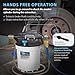FIRSTINFO A1161US US. DE. Patented Vacuum Brake Bleeder Includes 4.9 ft Long Silicone Bleeding Hose w/Non-Return Check Valve + Oil Stopper Valve