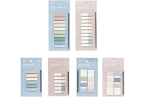 Tovip Page Markers Flags - 760 Pcs Sticky Index Tabs