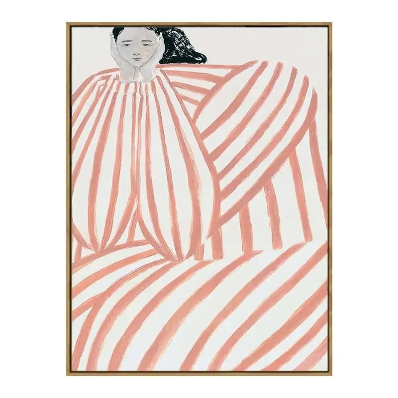 Sofia Lind affiche abstrait pour salon moderne et elegant