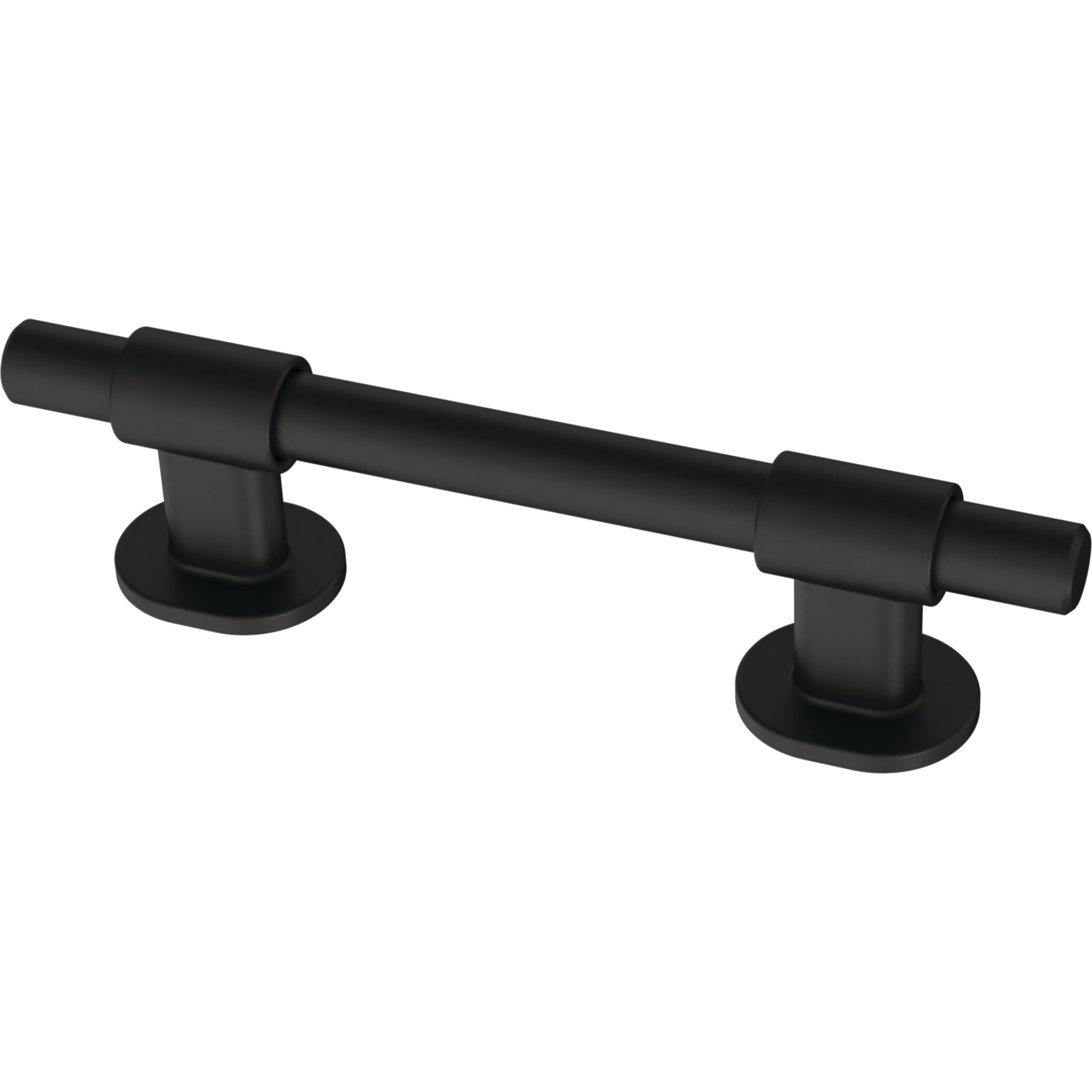 Franklin Brass Adjusta-Pull (5-Pack) Adjustable Drawer Pulls | Fits 1-3/8 to 4 Inch Hole Centers | Matte Black Cabinet Handles| Francisco P44364-FB-B