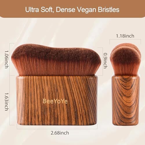 image for BeeYoYe Self Tanner Tanning Brush for Self-Tan,Tanning Mitt Bronzer Br