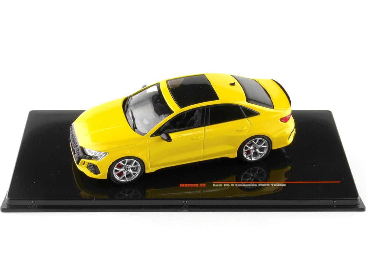 2022 Audi RS3 Limousine (8Y) Amarillo 1:43 IXO Models MOC332.22