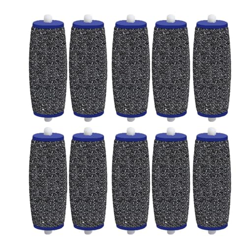 10 Pack Extra Coarse Replacement Rollers for Amope Pedi Refills Electronic Perfect Foot File Pedi Hard Skin Remover Refills