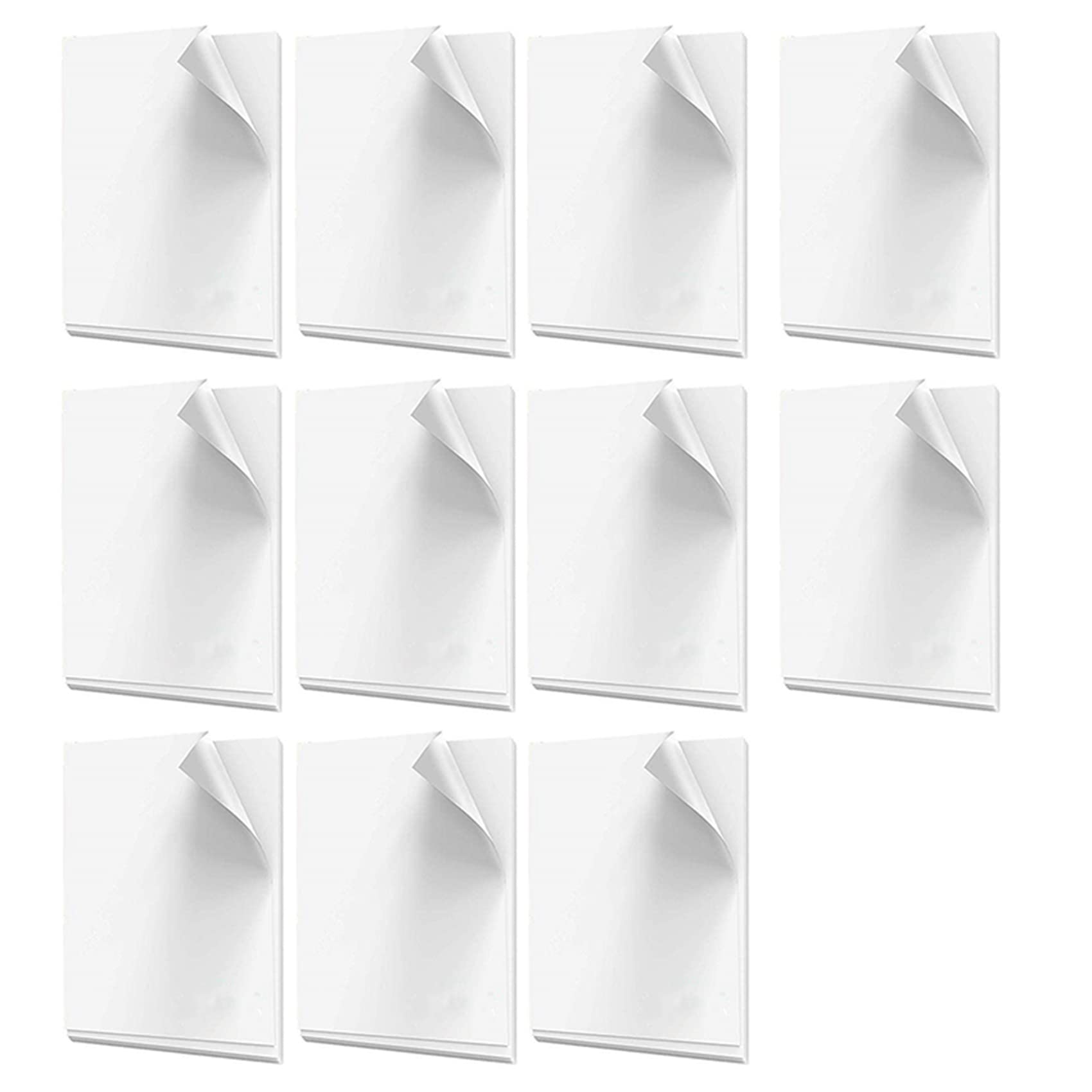 Herold de Vinilo Impermeable Imprimible para Inyecciónde Tinta 210X280 mm 300 Hojas de Papel de Calcomanía Mate