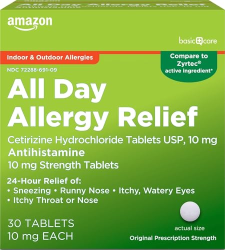 Amazon Basic Care All Day Allergy, Cetirizine...