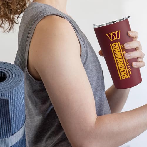Image of Rico Industries NFL Football Soft Touch, Easy Grip Tumbler