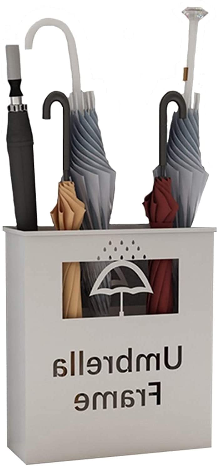 Support de parapluie en métal rigide anti-basculement 12 grilles