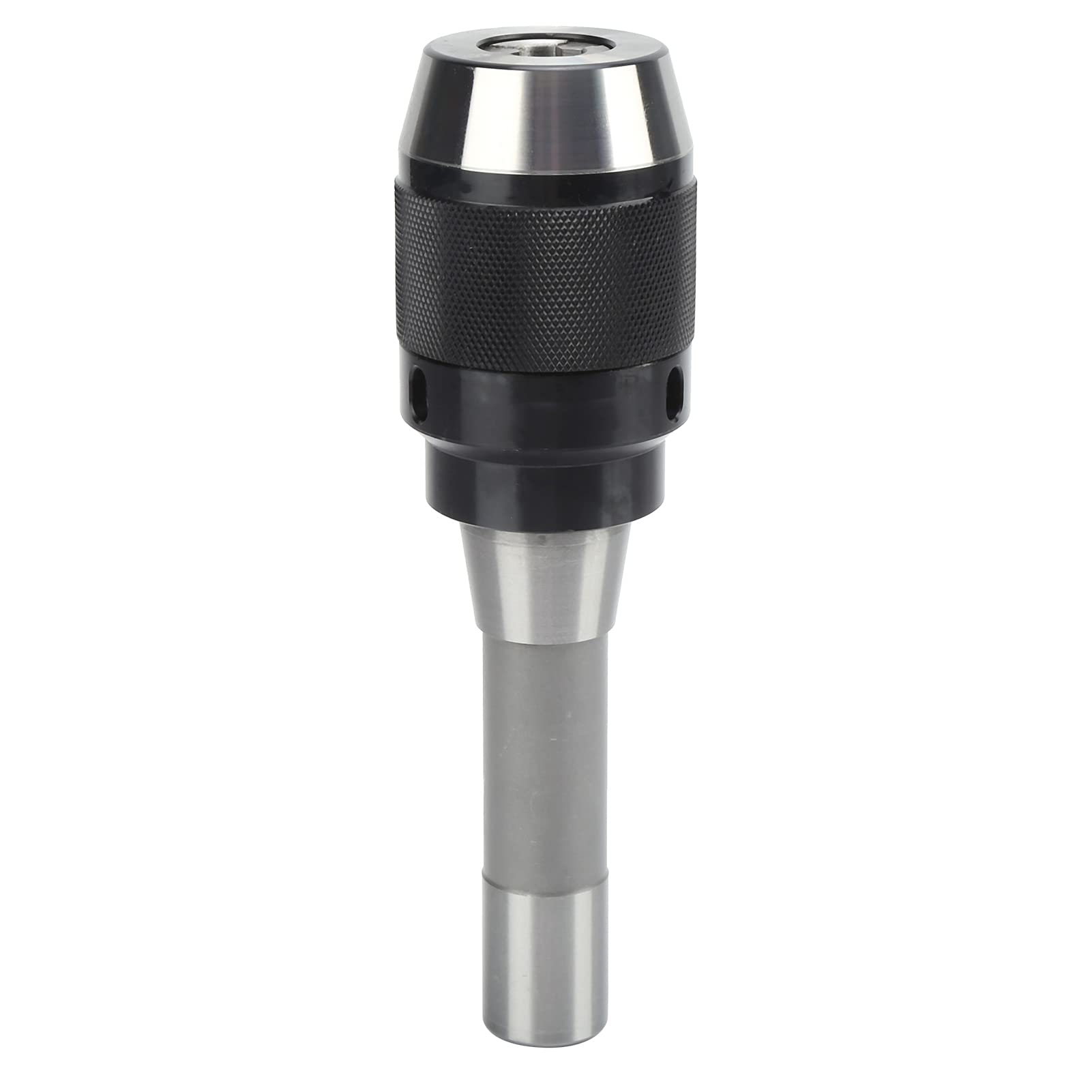 Focket Mandrino Integrale Senza Chiave, Gambo Cilindrico per Fresatrice | Serraggio automatico con gambo dritto, acciaio 40Cr durevole, serraggio da 1-13 mm, hardware per tornio