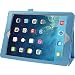 Produktbild PhoneNatic Kunst-Lederhülle kompatibel mit Apple iPad Air - Wallet hellblau + 2 Schutzfolien