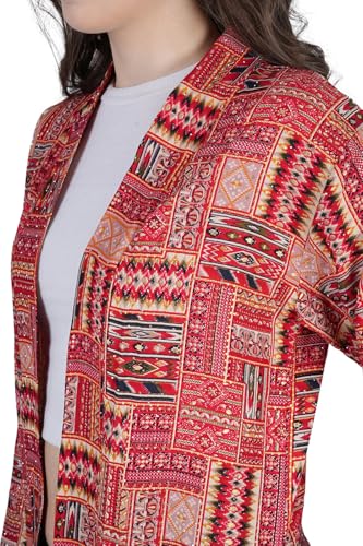 Image of Nora Nico Aamzon Brand Womens Cotton Long Shrug