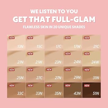[*Mini Size*] TIRTIR Mask Fit All Cover Pink Cushion | Korean Cushion Foundation, (#24N Latte, 0.15 Fl Oz)