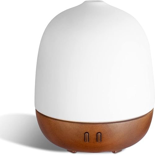 Difusor de aceites esenciales humidificador de aromaterapia 27fl oz desodorizadores de cerámica para aromaterapia con diseño único de bellota y 7