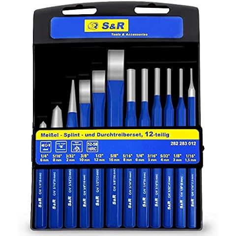S&R 12-Piece Chisel and Punch Set Cover