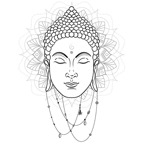 Zen et Ethnique Stickers Muraux Bouddha