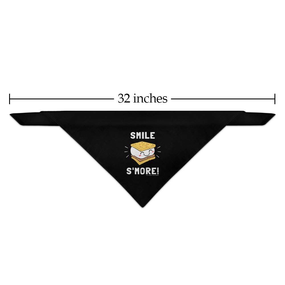 Smile S'More Funny Humor Dog Pet Bandana