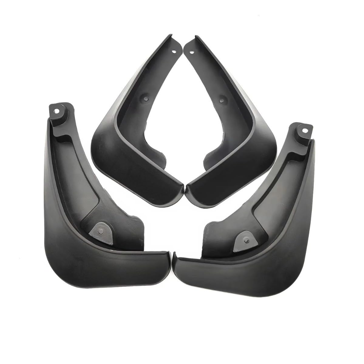 GVDXWLI 4 Pcs Car Mudguard Mud Flaps for FIAT VIAGGIO 2012-2017, Splashproof Front Rear Car Fenders No Drilling Wheel Baffle Protection Accessories