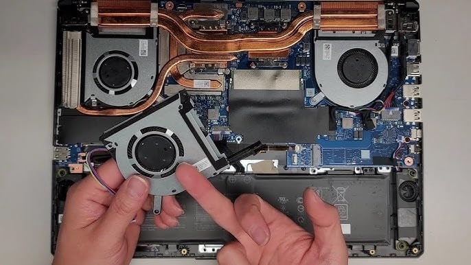 Image of High- Quality GPU Cooling fan for Asus TUF Gaming FX505 FX566 FX705 FX705G FX766 FX766LI FX95 FX86SM FX95D FA706. Comes With Complimentary MH501 Thermal Greasen (Cooling paste).