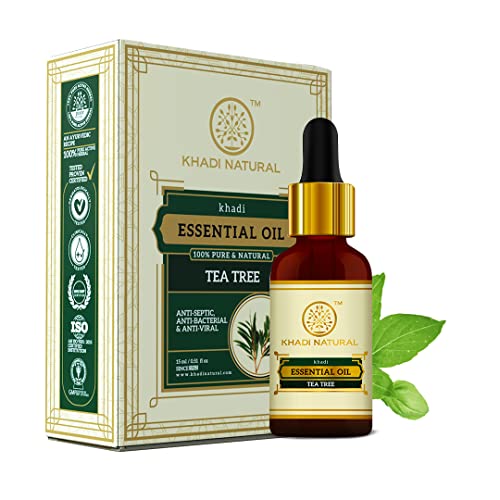 Khadi Natural Tea Tree Pure Essential Oil| Latest International P...