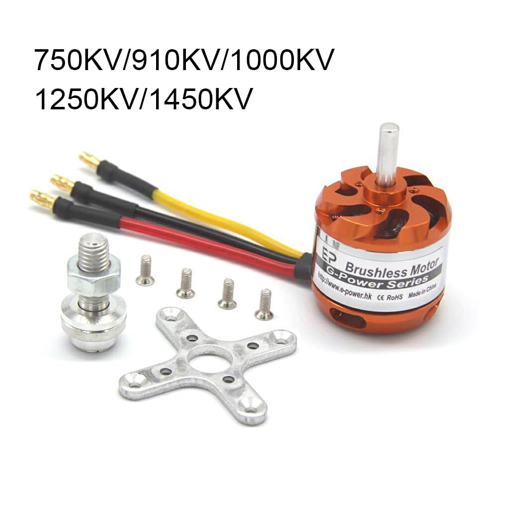 Motor sin escobillas 3-5S, Eje de 5mm, 3548MM, Gran Empuje, multicóptero, avión, Outrunner, cuadricóptero, Accesorios para, 1000KV, 1000KV