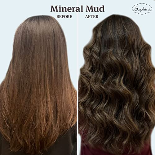 Saphira Mineral Treatment Shampoo For Fine, Thin And Color-Treated Hair, Sulfate-Free, Paraben-Free, Strengthens, Volumizes And Defines Weak And Fragile Hair, 8.5 Ounce #TOP6