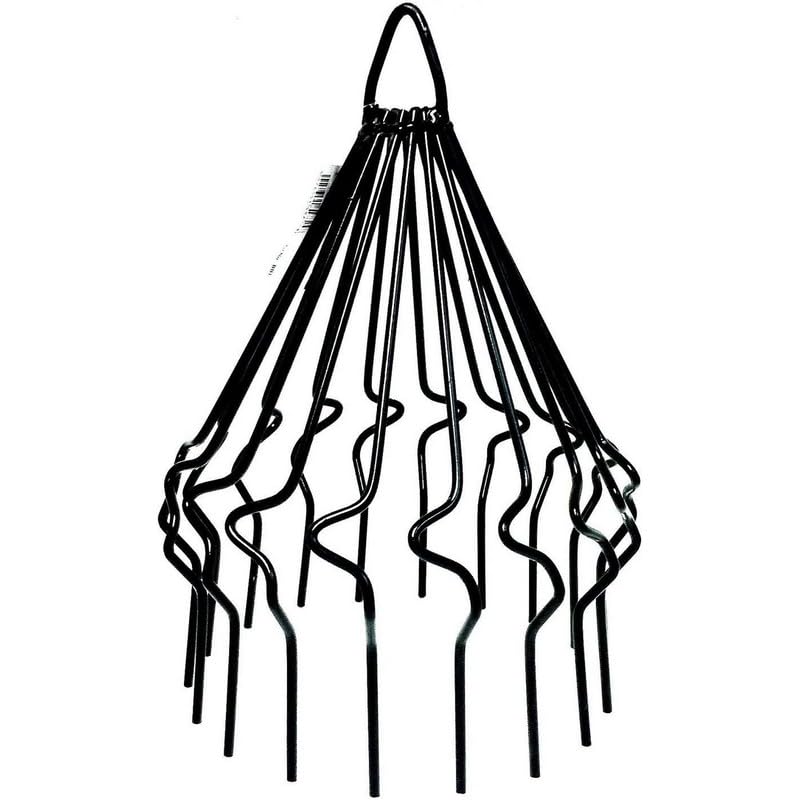Stewart and Gibson Ltd Iron Bird Crow Guard Chimney Cowl Pointed - Black