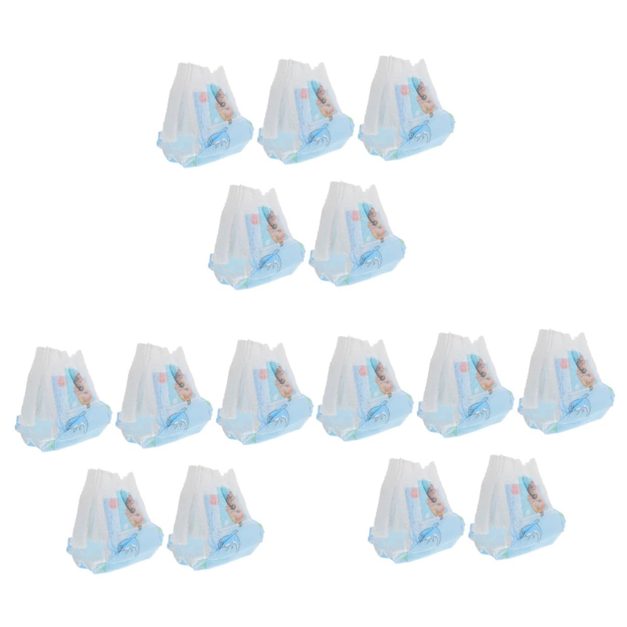 HEMOTON 15 Piezas nadar pañal ropa de baño para bebés pañal piscina para piscina de natación bañadores de bebe impermeable pantalones de baño hombres y mujeres