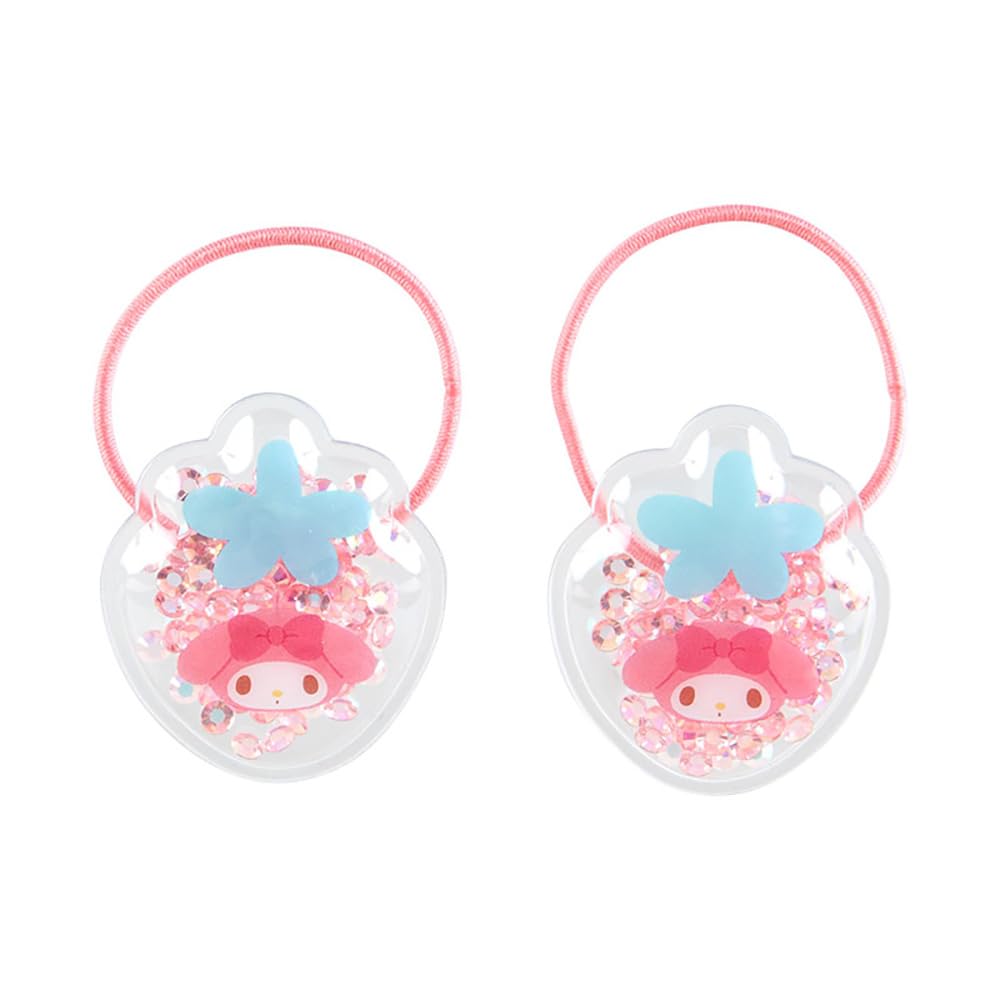 サンリオ(SANRIO) サンリオ キッズアクセサリー シャカシャカポニーテールホルダー2個セット マイメロディ マイメロちゃん my melody 3.5×3×0.7cm キャラクター 910058 SANRIO