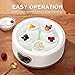 Yogurt Maker 36 Hour With Adjustable Temperature And Time Control, Yogurt Maker 36 Hour, With Lcd Display 1.2l Multi-Function Electric Yogurt Machine For Home Use, With 5 Glass Jars (A(basic))