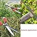 Long handle gardening shears, heavy duty branch shears, shears and saws all-in-one garden shears, strong pruning branches, free non-slip gloves, suitable for fine branches, lawn, thick branches(Small)