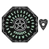 Material: Mdf (Holz) Spirit of Equinox Witchboard Glow in the Dark