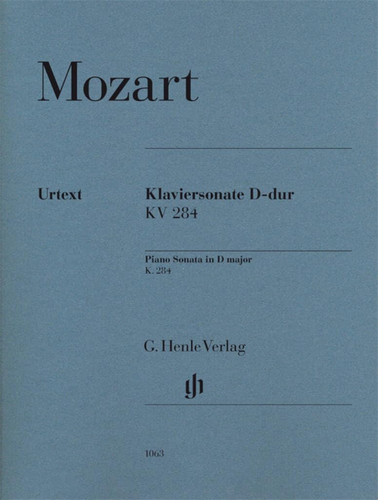 Piano Sonata - K. 284 - piano - (HN 1063)