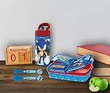 Zoom IMG-1 set scuola sonic bambino portapranzo Zoom IMG-1 set scuola sonic bambino portapranzo