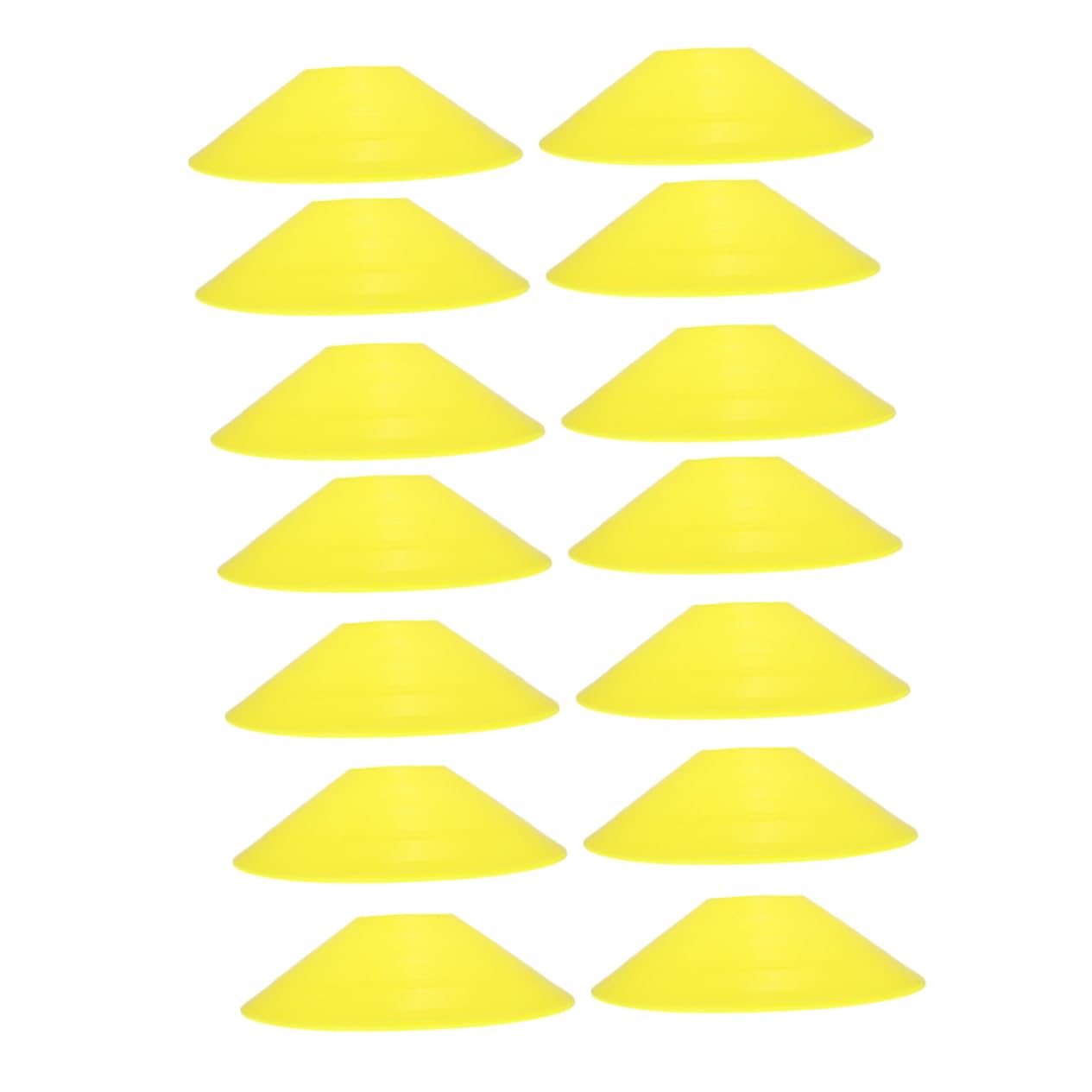 HANABASS 20pcs Soccer Training Cones Durable Pe Agility Markers for Site Boundaries and Courses for Youth Football Practice Lightweight Flexible Bright Color for Superior Visibility