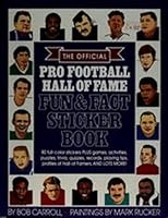 FOOTBALL HALL OF FAME: FUN AND FACT STICKER 0671686968 Book Cover