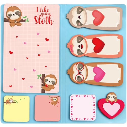 Adorable Valentines Sticky Notes